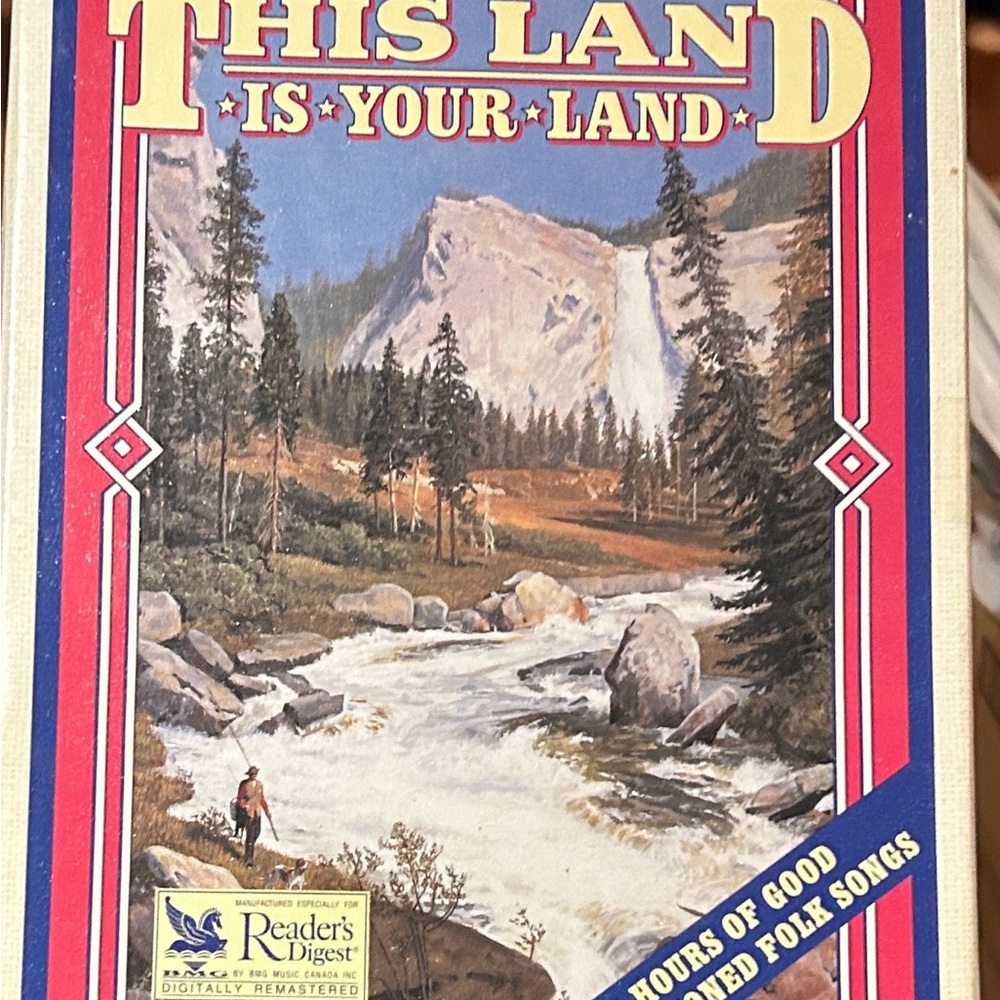 Vintage This Land Is Your Land Cassette Set
